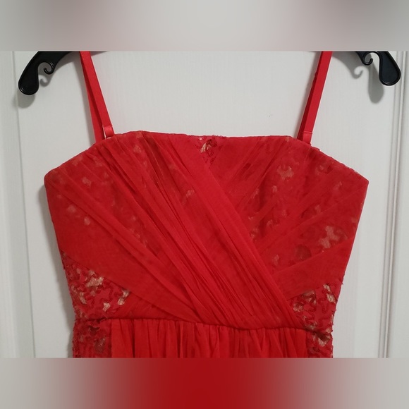 BCBGMAXAZRIA Red Dress - Picture 3 of 5